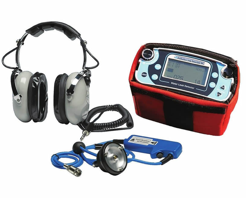 Equipamento geofone para detecção de vazamentos