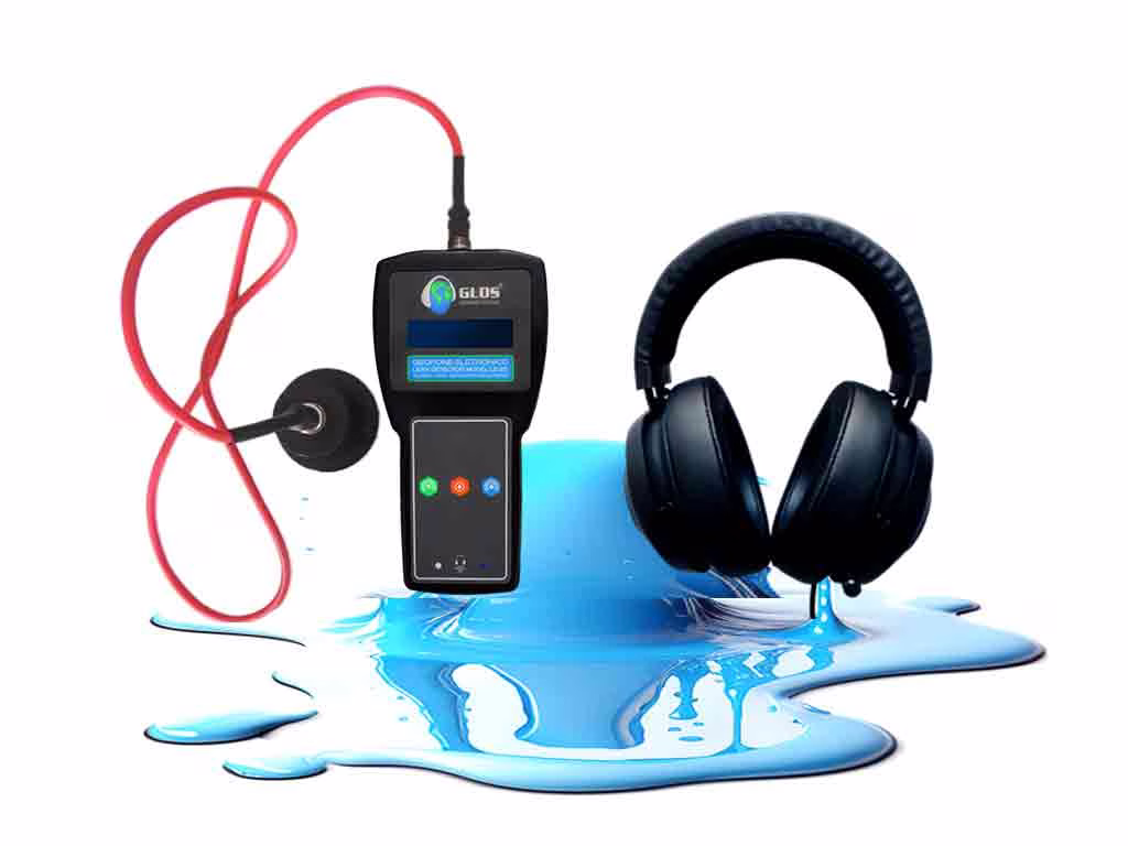 Equipamentos de detecção de vazamento com Geofone