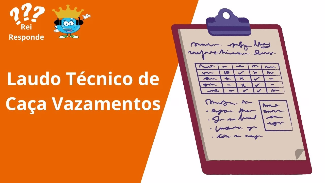 Laudo Técnico de Caça Vazamento - Documento Oficial Sabesp