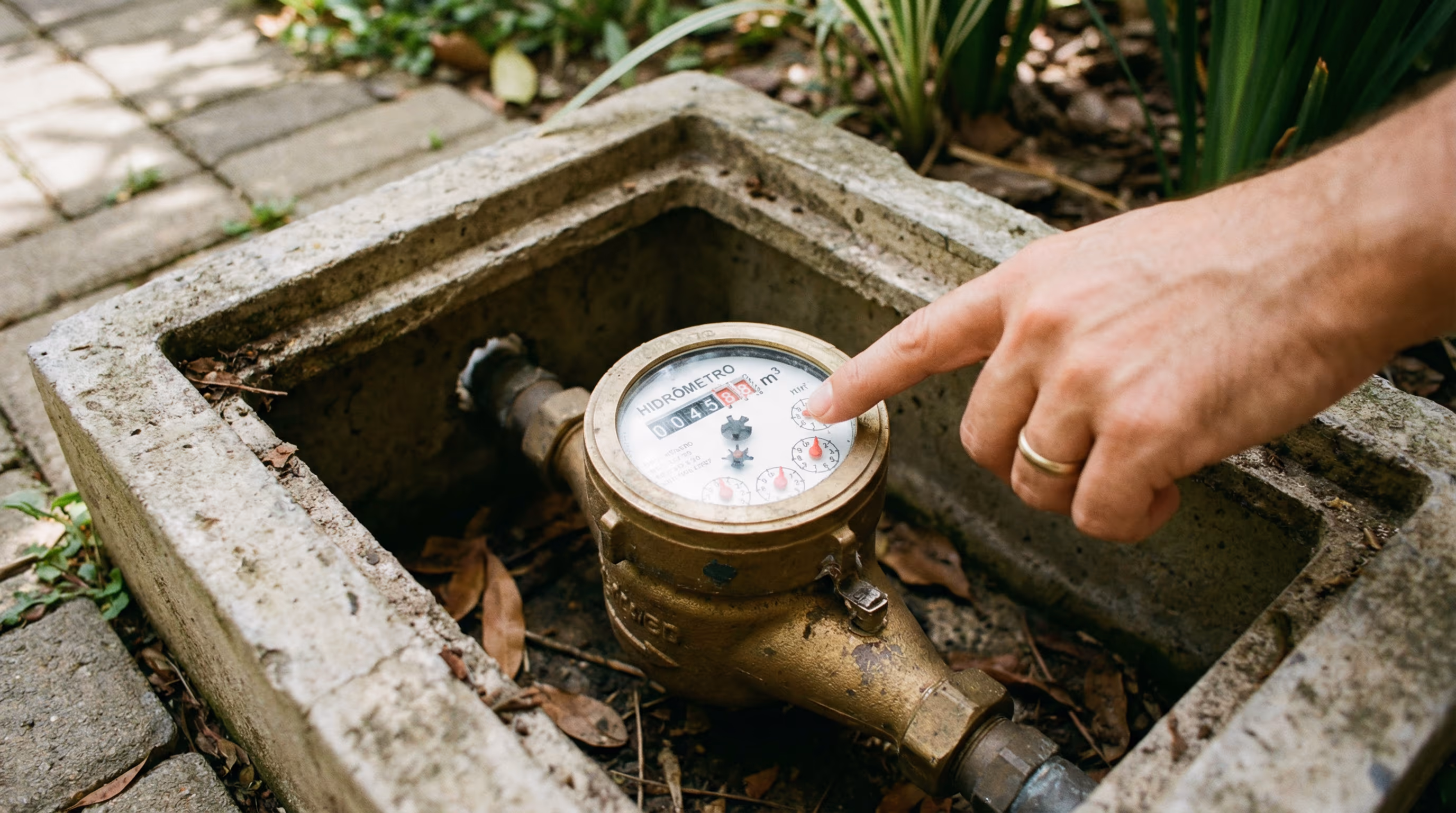 Teste do Relógio de Água: Como Descobrir Vazamento Oculto em Casa